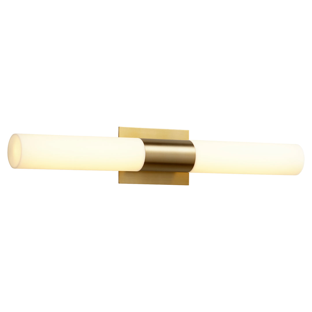 MAGNETA Acrylic Vanity -3000k- Aged Brass