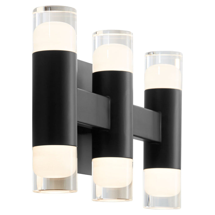 ALARUM Six Light LED Vanity - Black