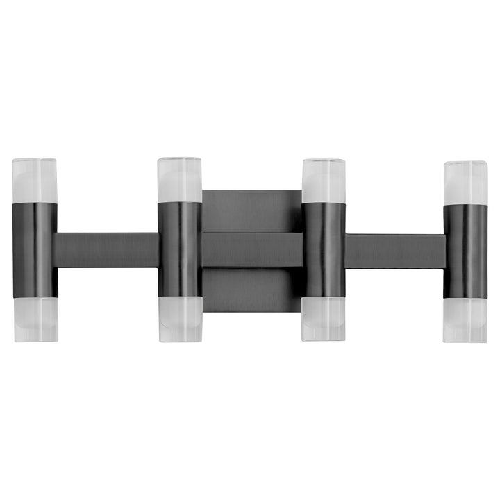 ALARUM Eight Light LED Vanity - Black