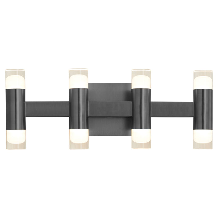 ALARUM Eight Light LED Vanity - Black