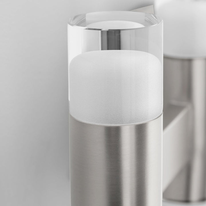 ALARUM Eight Light LED Vanity - Satin Nickel
