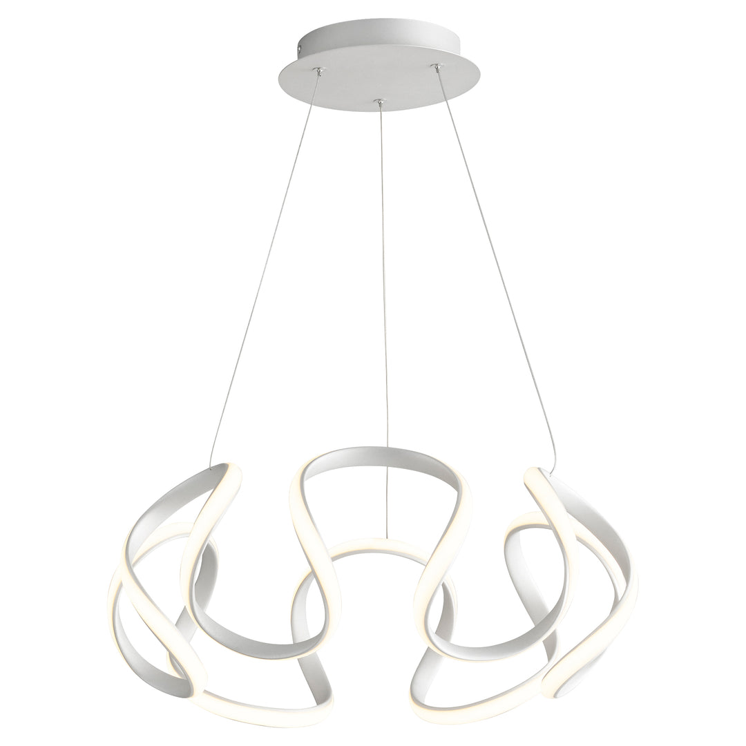 CIRRO 22" Pendant -3000k- Silver Graphite