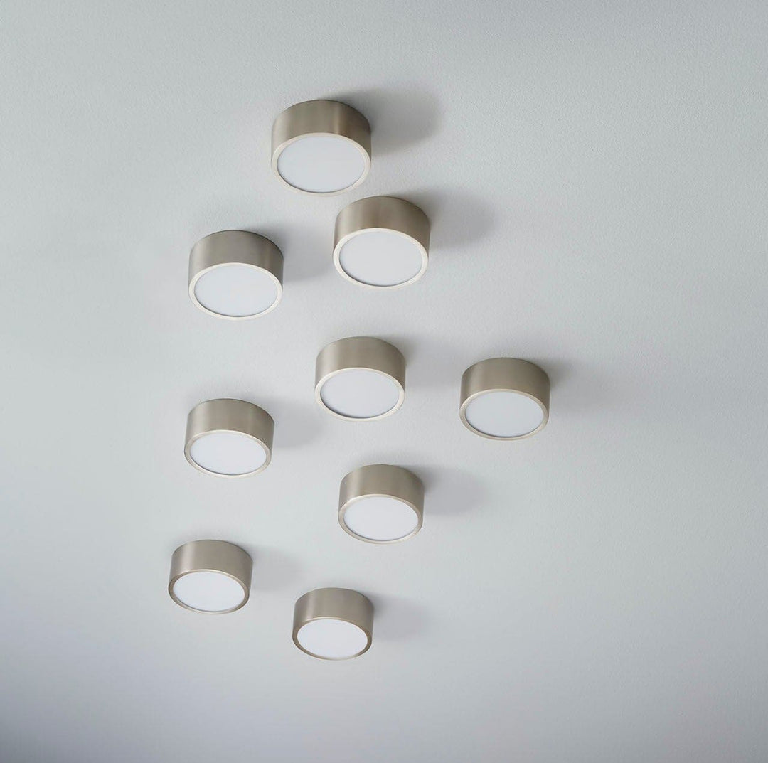PEEPERS 5" Sconce / Ceiling Mount Ceiling Mount -3000k- Satin Nickel