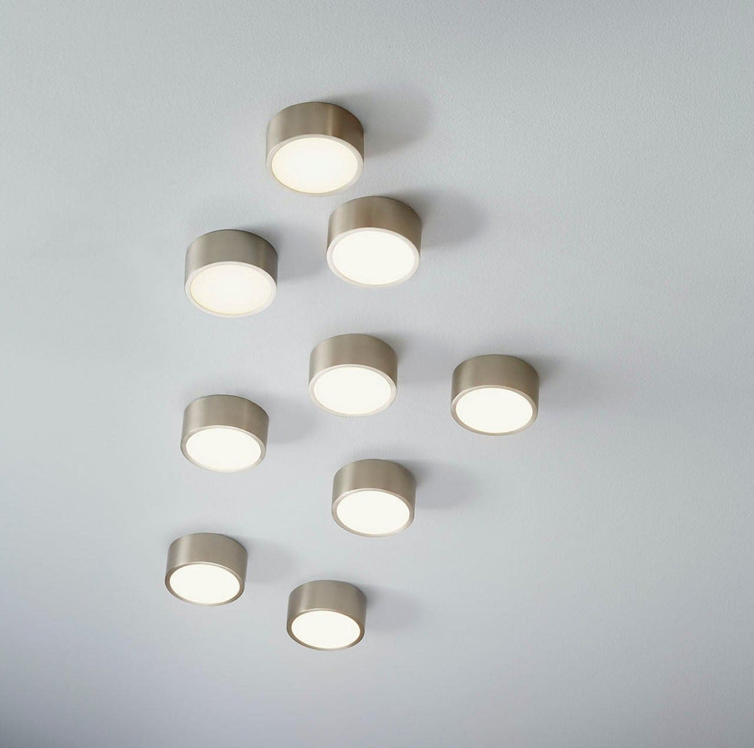 PEEPERS 5" Sconce / Ceiling Mount Ceiling Mount -3000k- Satin Nickel