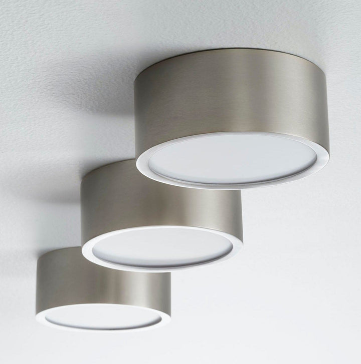 PEEPERS 5" Sconce / Ceiling Mount Ceiling Mount -3000k- Satin Nickel