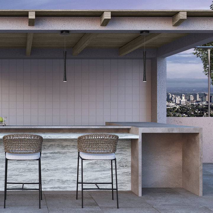 SABRE One Light CCT LED Pendant - Black