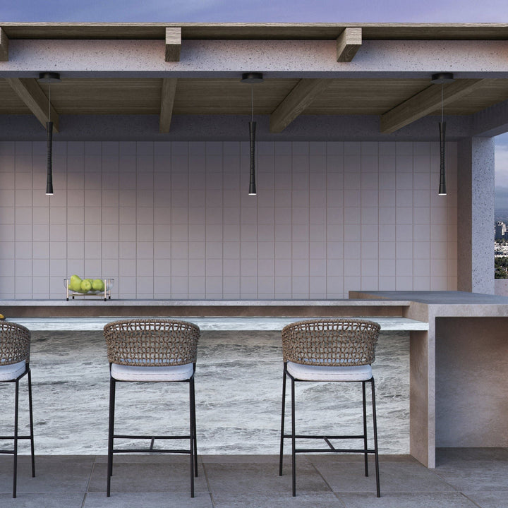 SABRE One Light CCT LED Pendant - Black