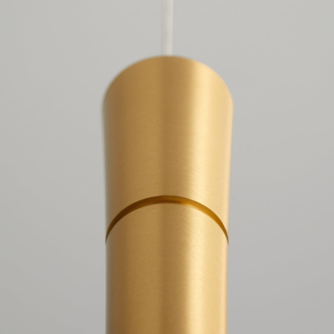 SABRE One Light CCT LED Pendant - Aged Brass