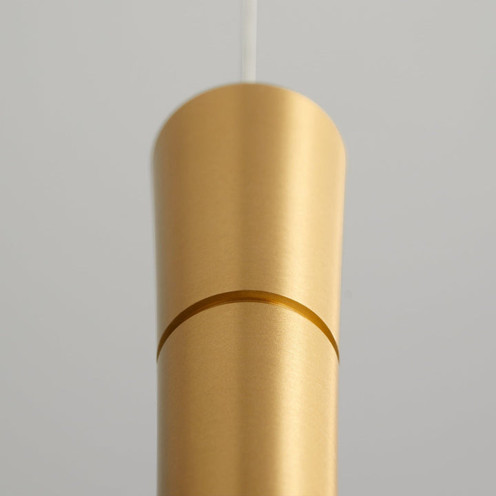 SABRE One Light CCT LED Pendant - Aged Brass