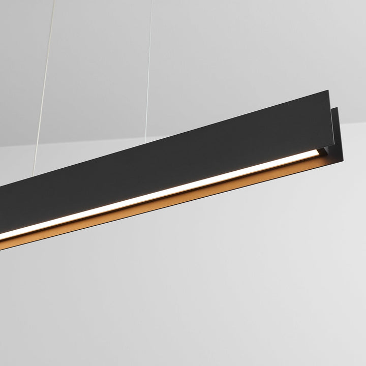 BRIO 36" LED Pendant - Black