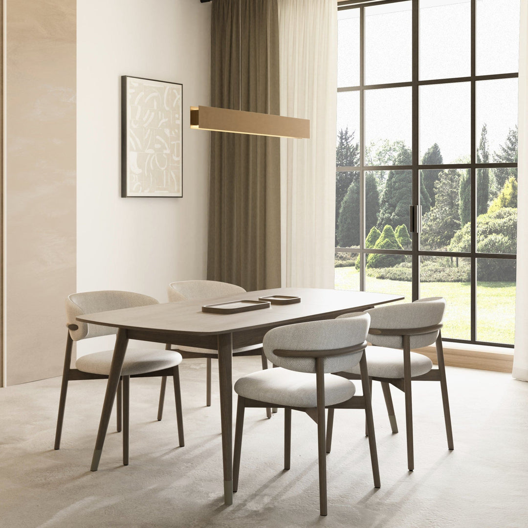 BRIO 36" LED Pendant - Powdered Gold