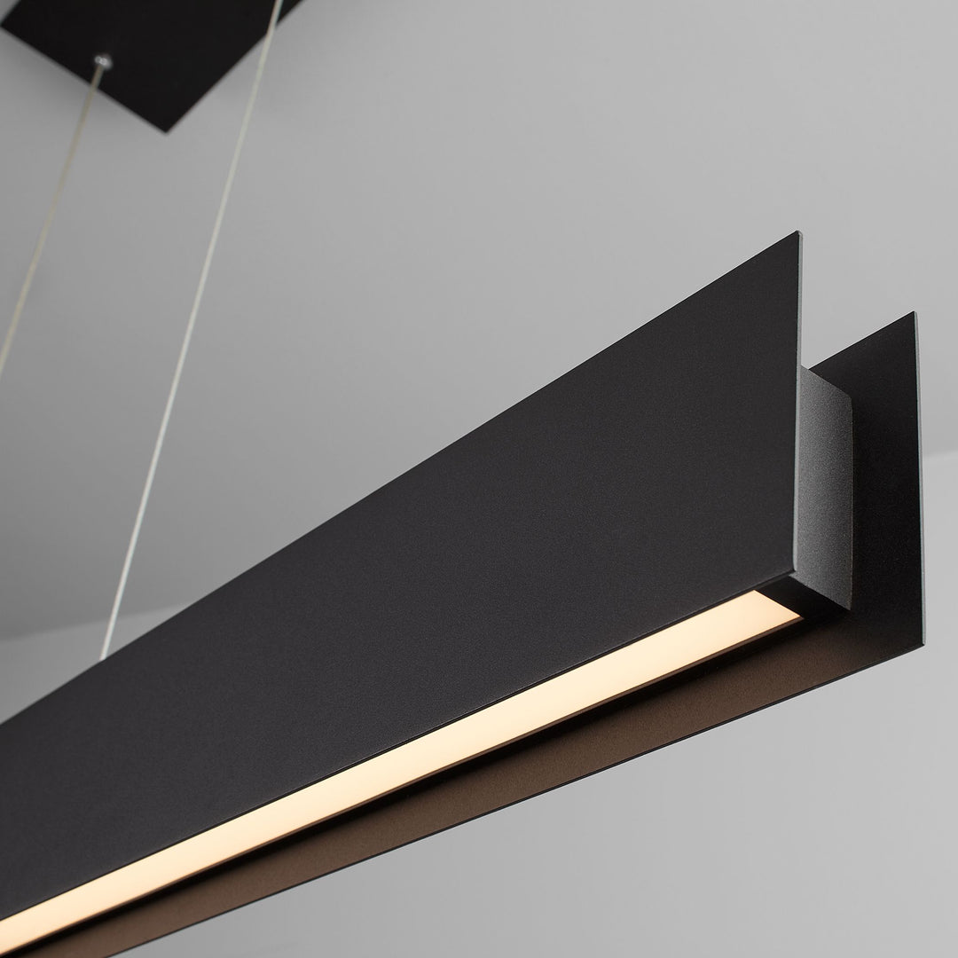 BRIO 46" LED Pendant - Black