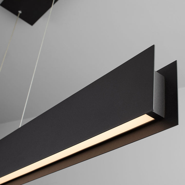 BRIO 46" LED Pendant - Black