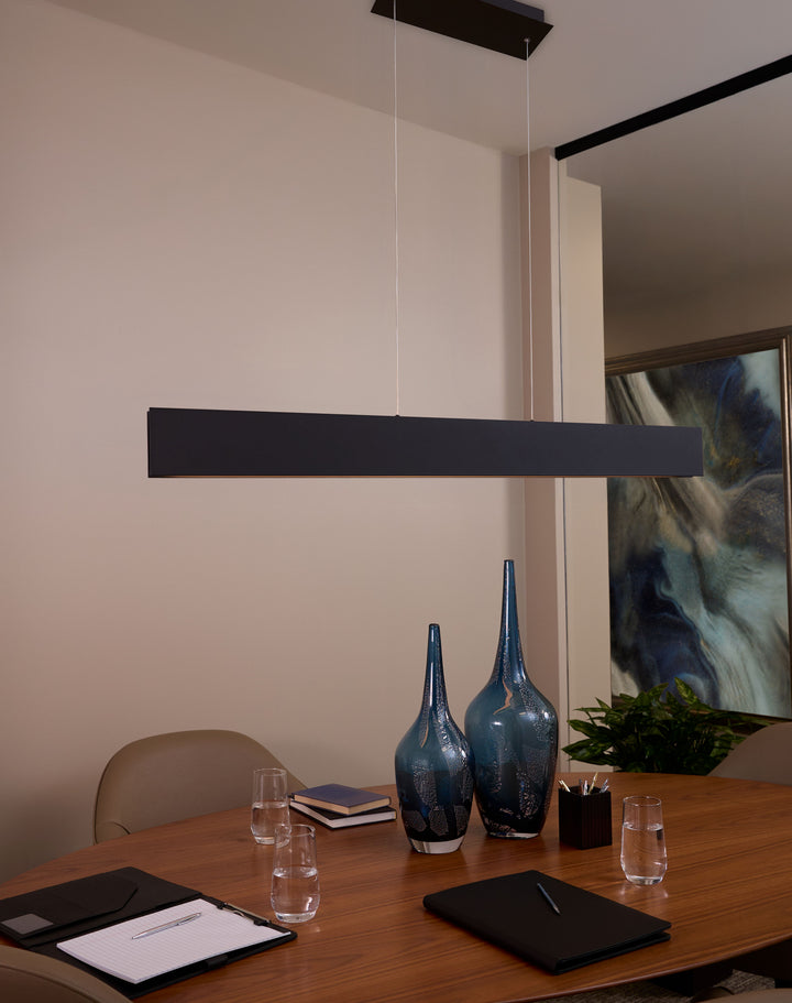 BRIO 46" LED Pendant - Black