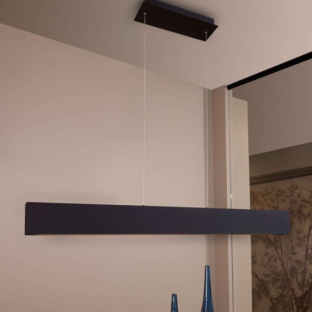BRIO 46" LED Pendant - Black