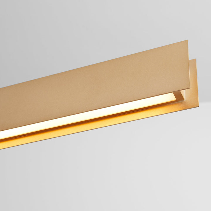 BRIO 46" LED Pendant - Powdered Gold