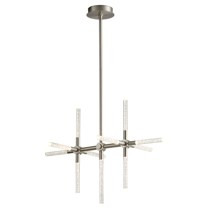 TALI Eleven Light LED Chandelier -3000k- Satin Nickel