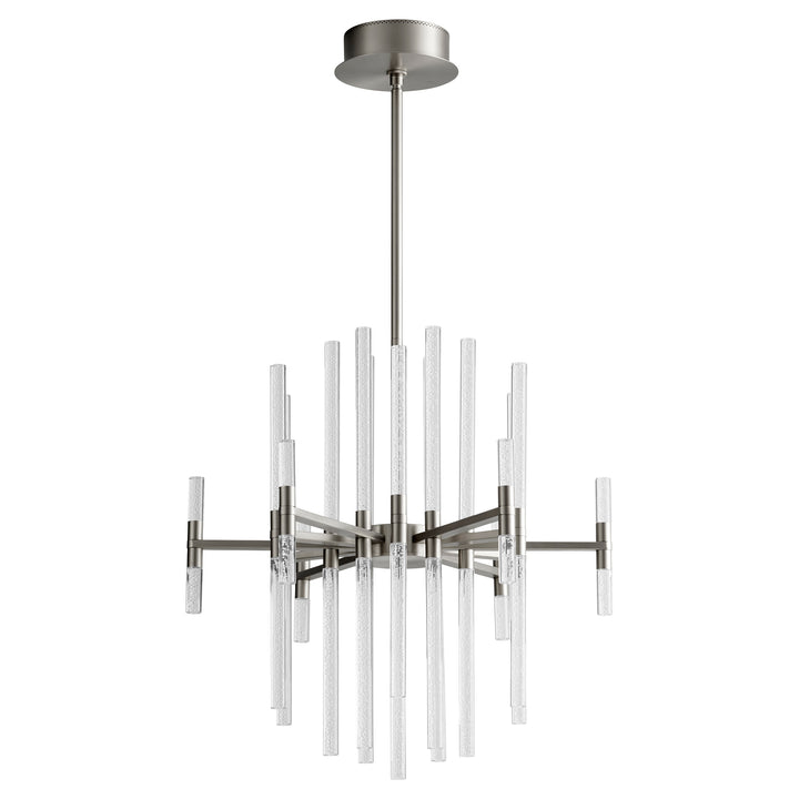 MIRO 26" LED Chandelier -3000k- Satin Nickel