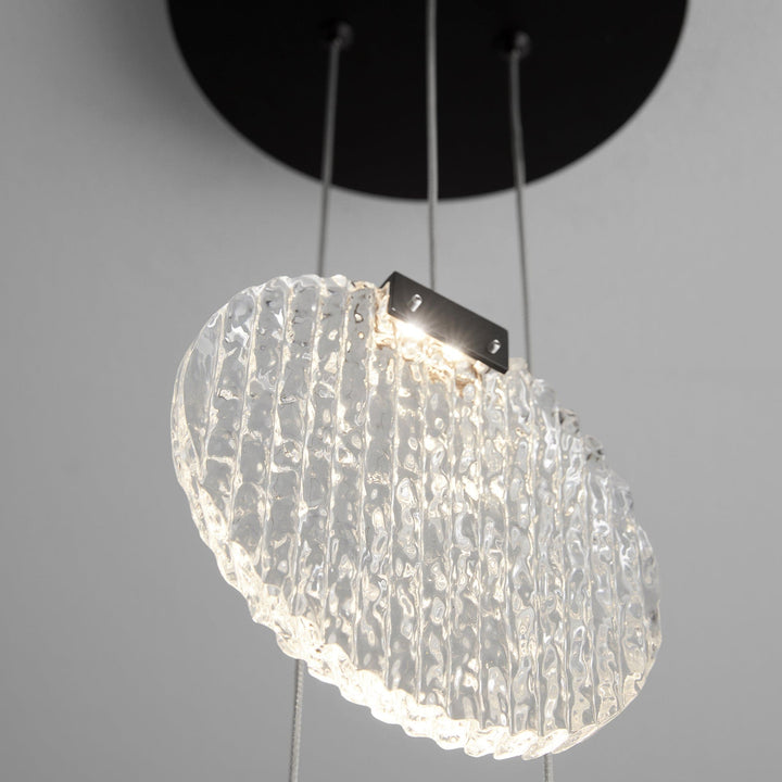 AXIOM Three Light CCT Pendant - Black