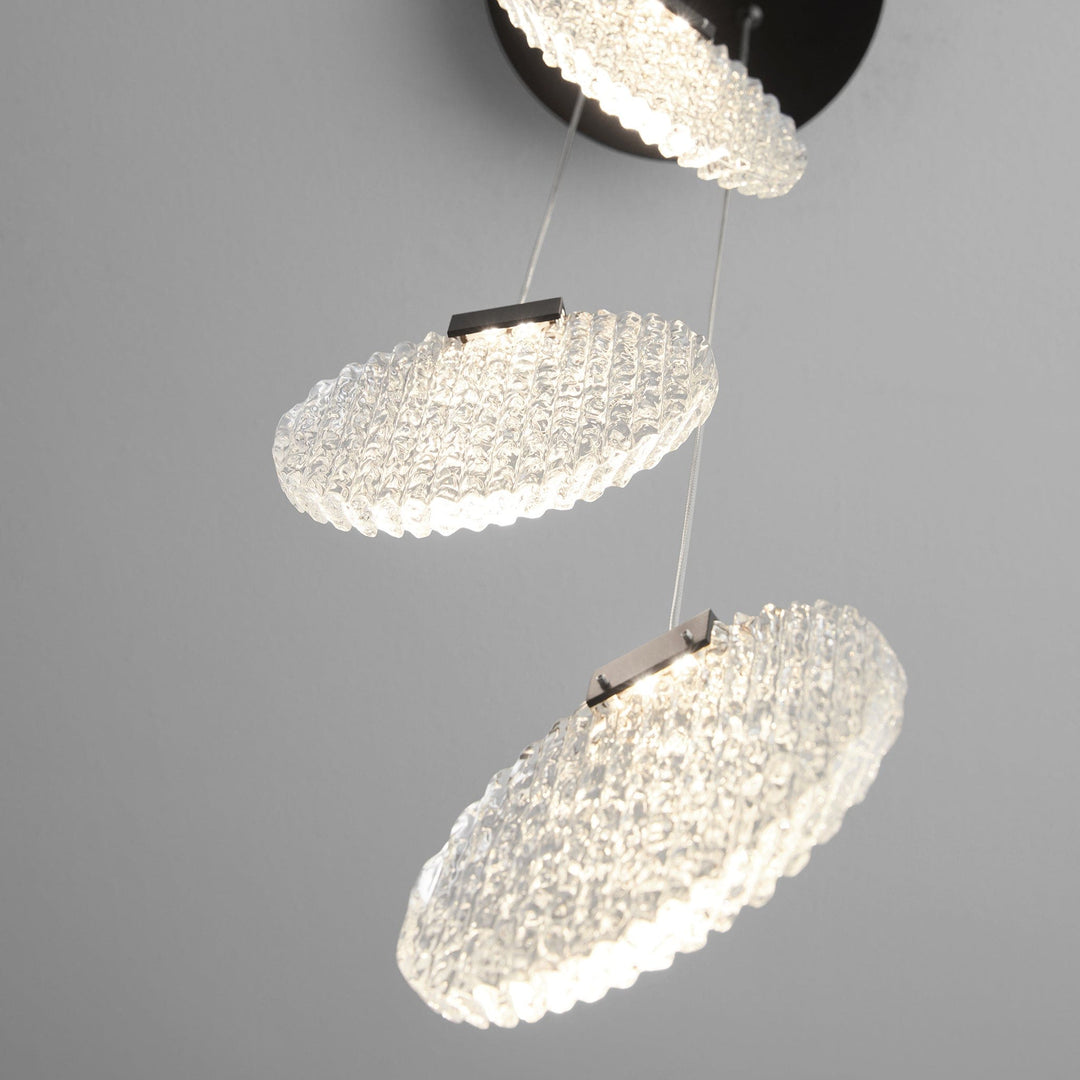 AXIOM Three Light CCT Pendant - Black