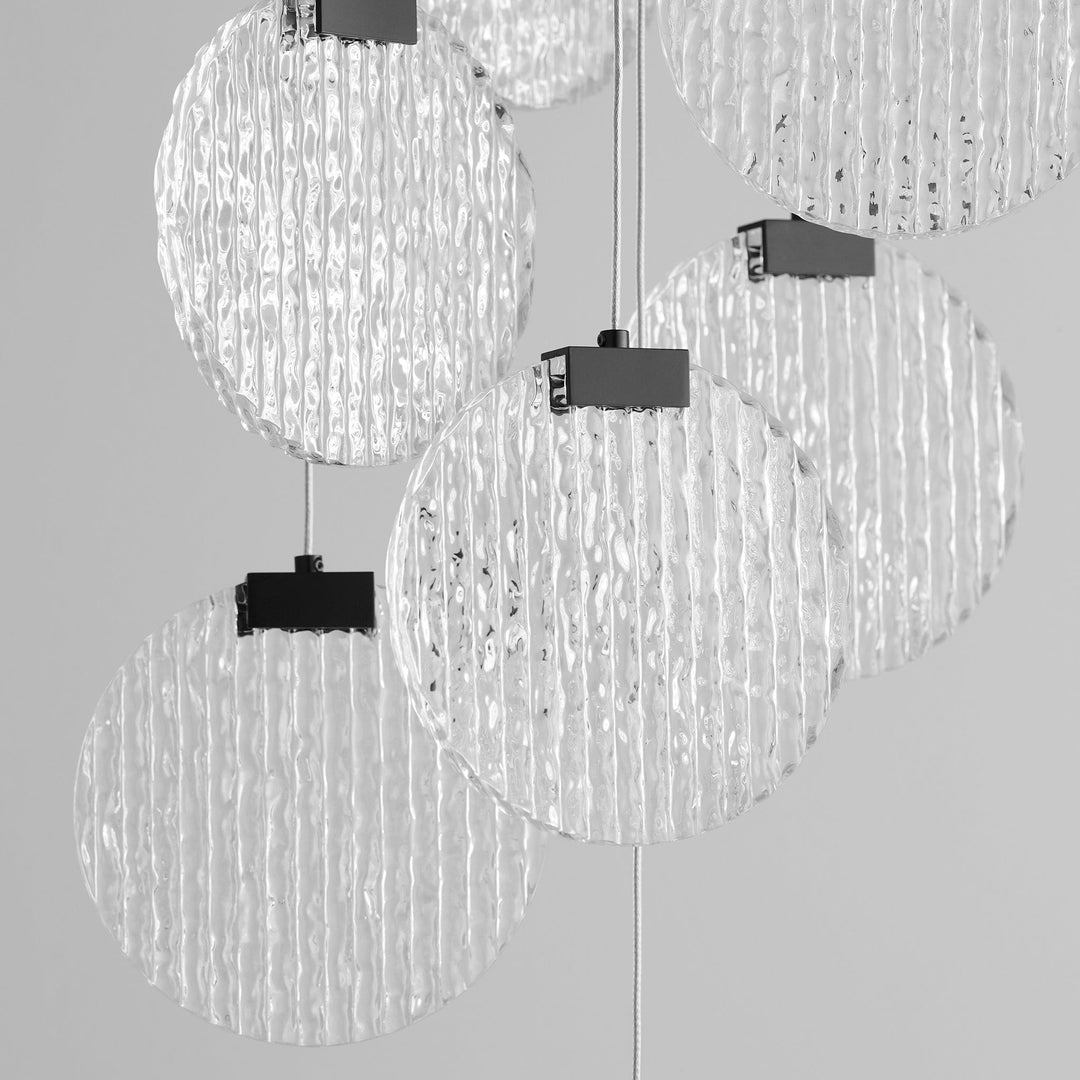AXIOM Eight Light CCT Pendant - Black