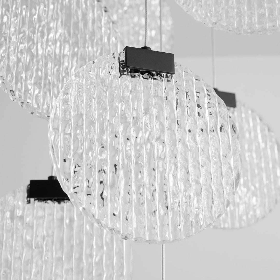 AXIOM Eight Light CCT Pendant - Black