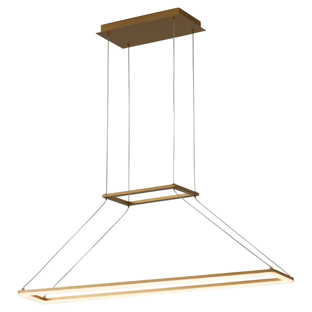 XANNI 35" CCT Pendant - Aged Brass