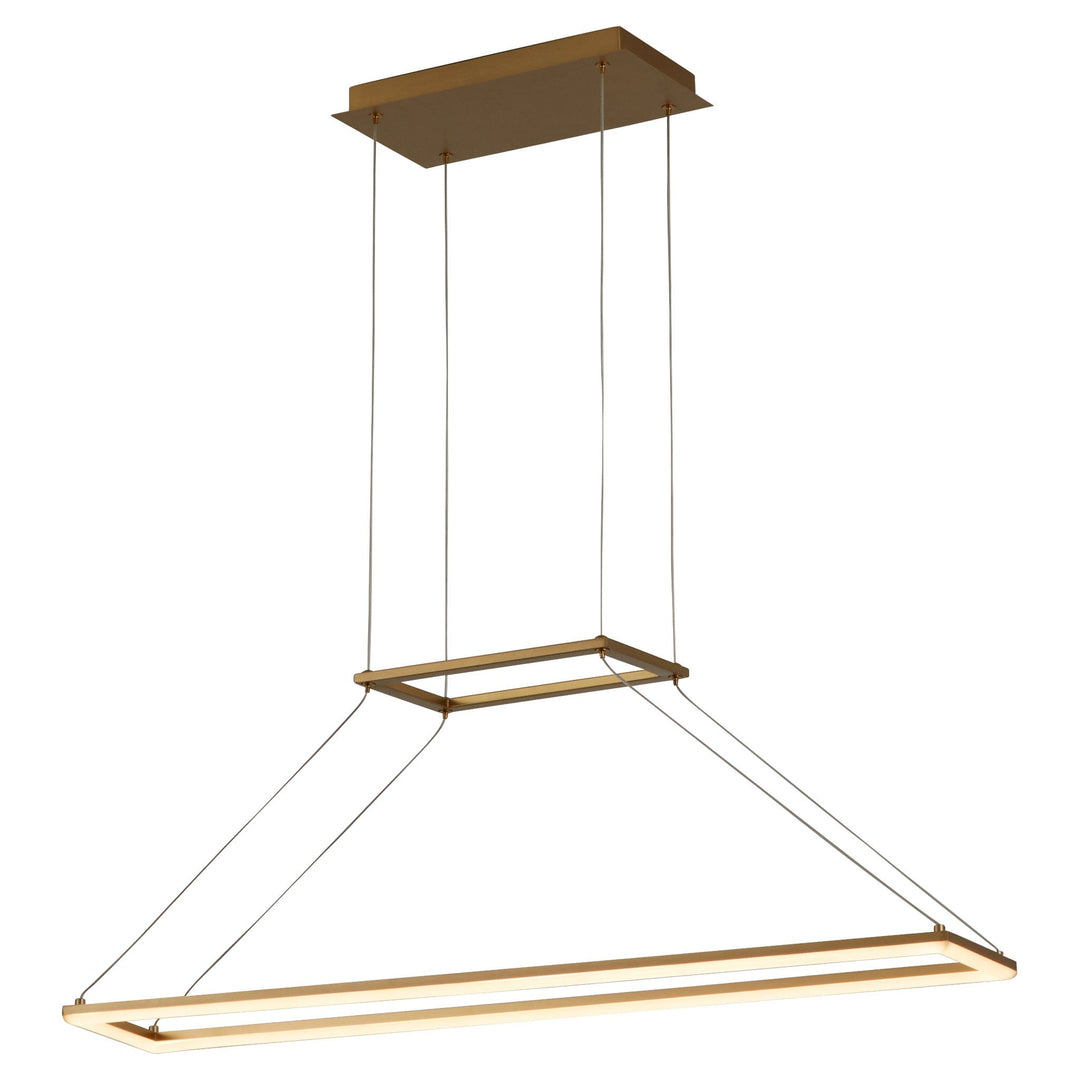 XANNI 35" CCT Pendant - Aged Brass