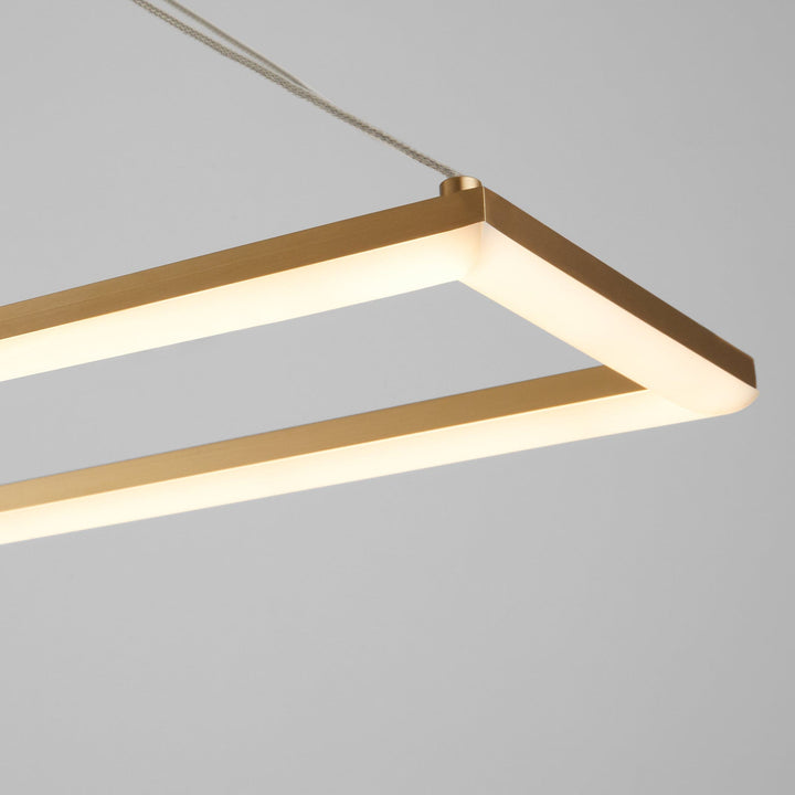 XANNI 35" CCT Pendant - Aged Brass