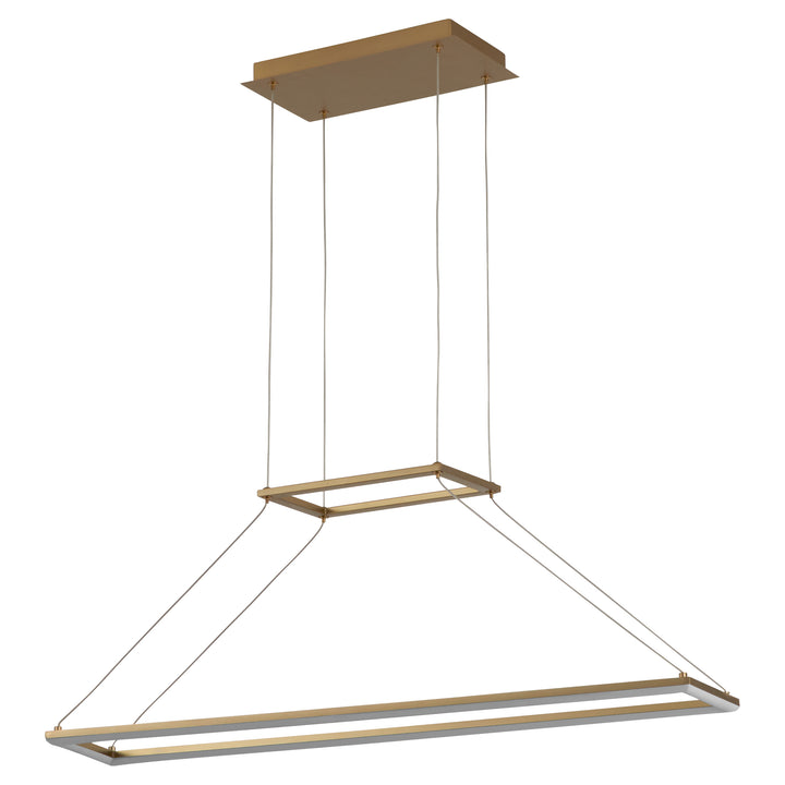 XANNI 35" CCT Pendant - Aged Brass