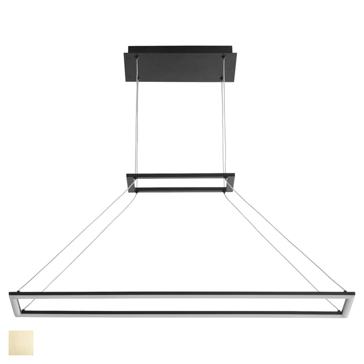 XANNI 35" CCT Pendant - Aged Brass