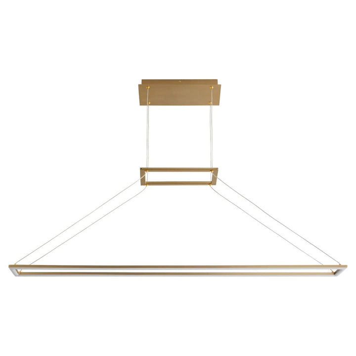 XANNI 47" CCT Pendant - Aged Brass