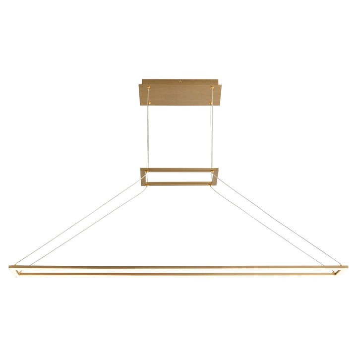 XANNI 47" CCT Pendant - Aged Brass