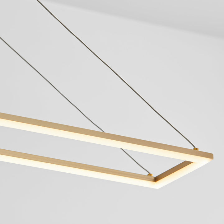 XANNI 47" CCT Pendant - Aged Brass