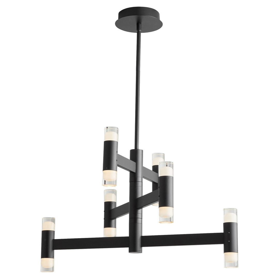 ALARUM Twelve Light CCT Chandeilier - Black