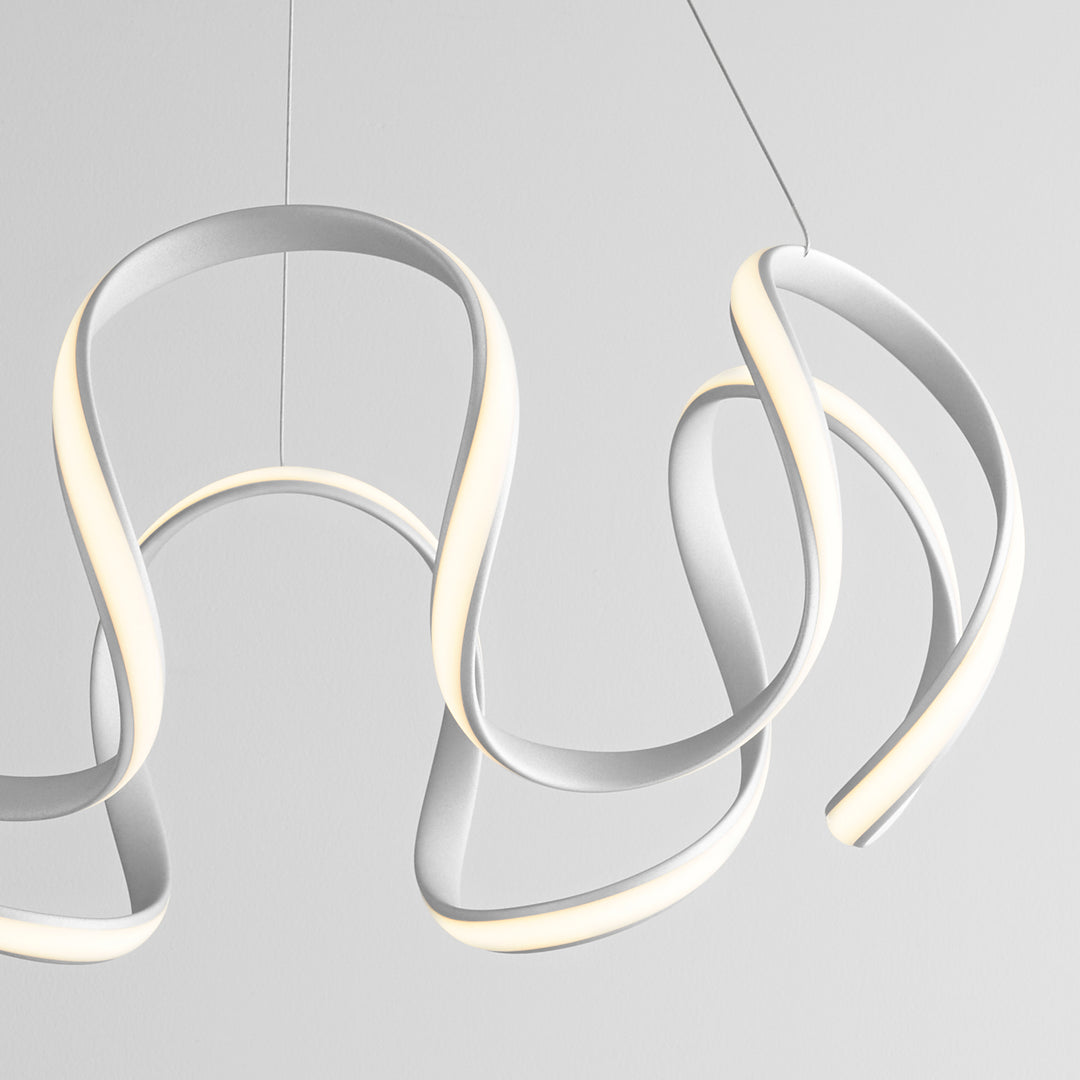CIRRO 28" Pendant -3000k- Silver Graphite