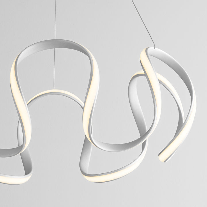 CIRRO 28" Pendant -3000k- Silver Graphite