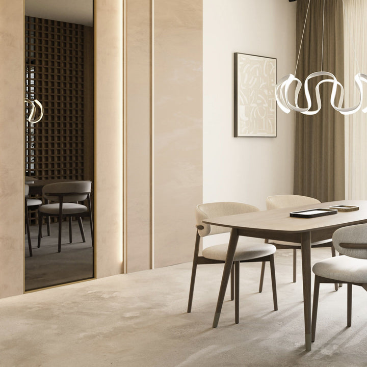 CIRRO 28" Pendant -3000k- White