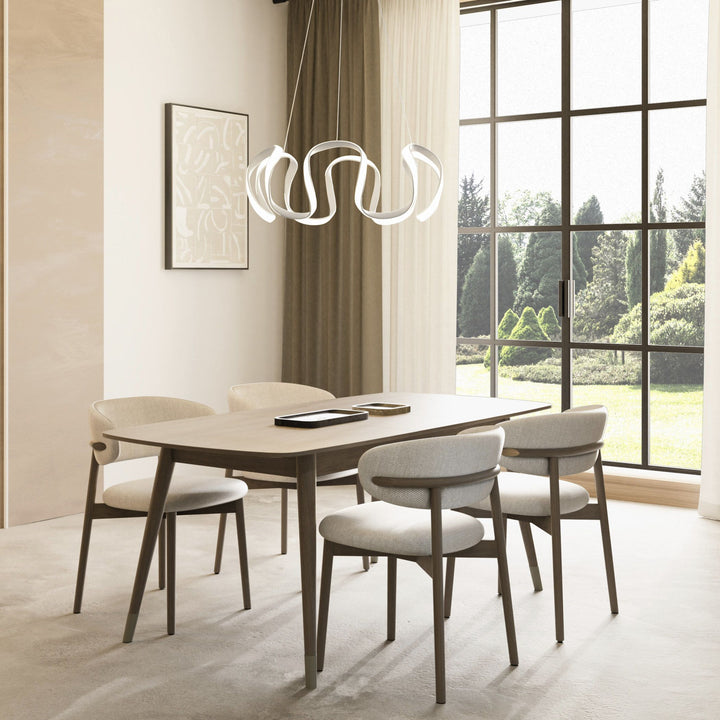 CIRRO 28" Pendant -3000k- White