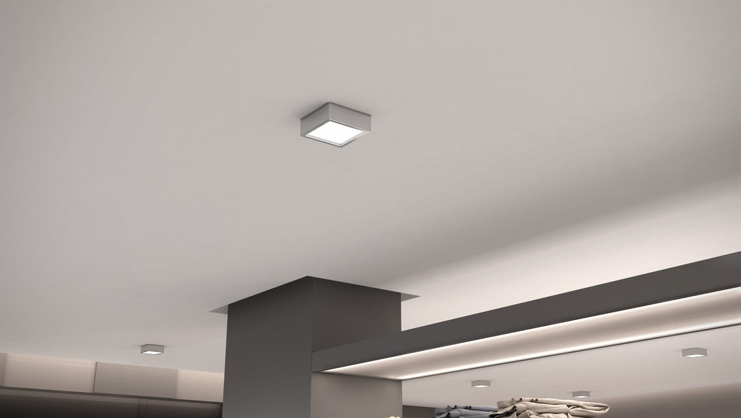 PYXIS 5" Sconce / Ceiling Mount Ceiling Mount -3000k- Satin Nickel