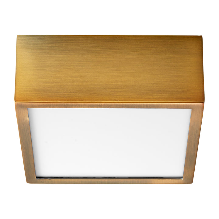 PYXIS 5" Sconce / Ceiling Mount Ceiling Mount -3000k- Aged Brass