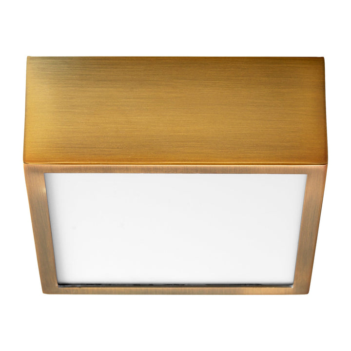 PYXIS 5" Sconce / Ceiling Mount Ceiling Mount -3000k- Aged Brass