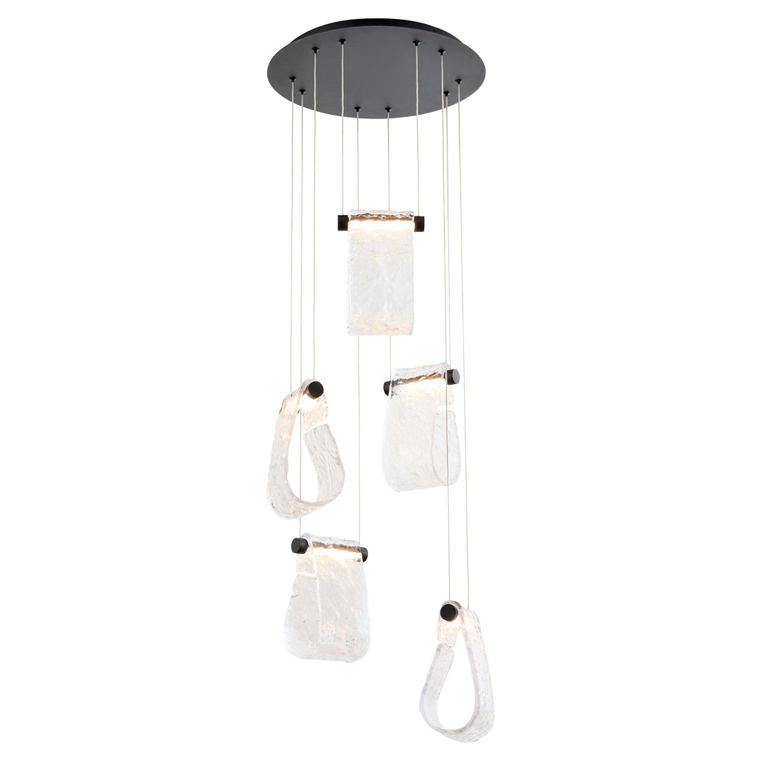 VEER 5 Light Pendant - Black
