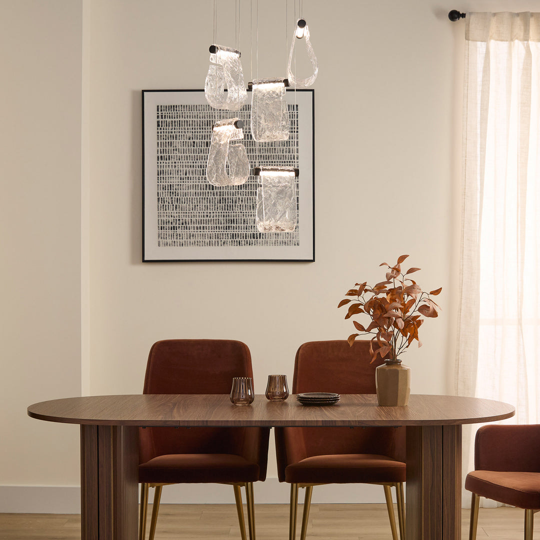 VEER 5 Light Pendant - Black