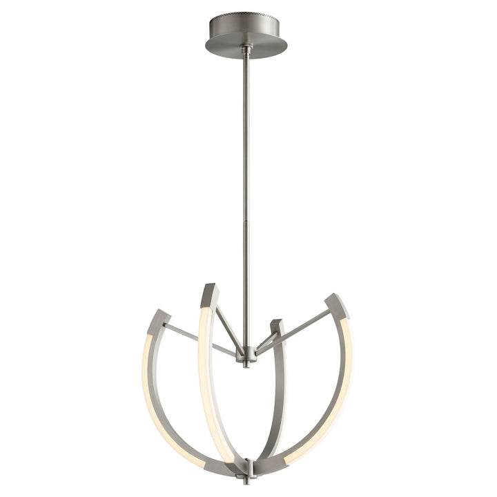 UTOPIA 21" LED Chandelier -3000k- Satin Nickel