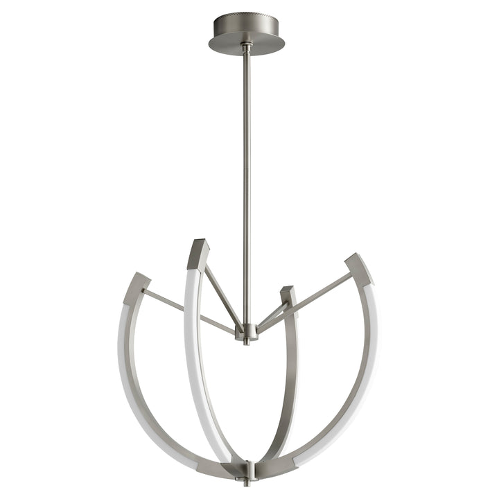 UTOPIA 28" LED Chandelier -3000k- Satin Nickel