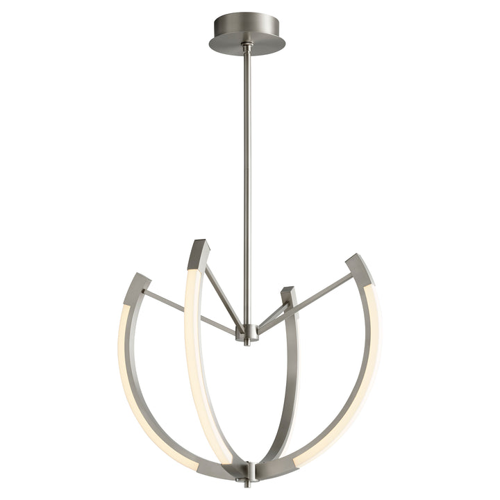 UTOPIA 28" LED Chandelier -3000k- Satin Nickel