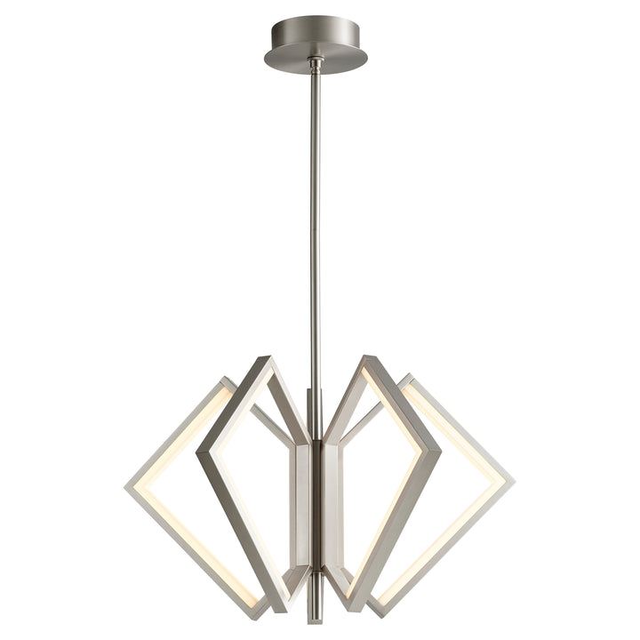 ACADIA 30" LED Chandelier -3000k- Satin Nickel