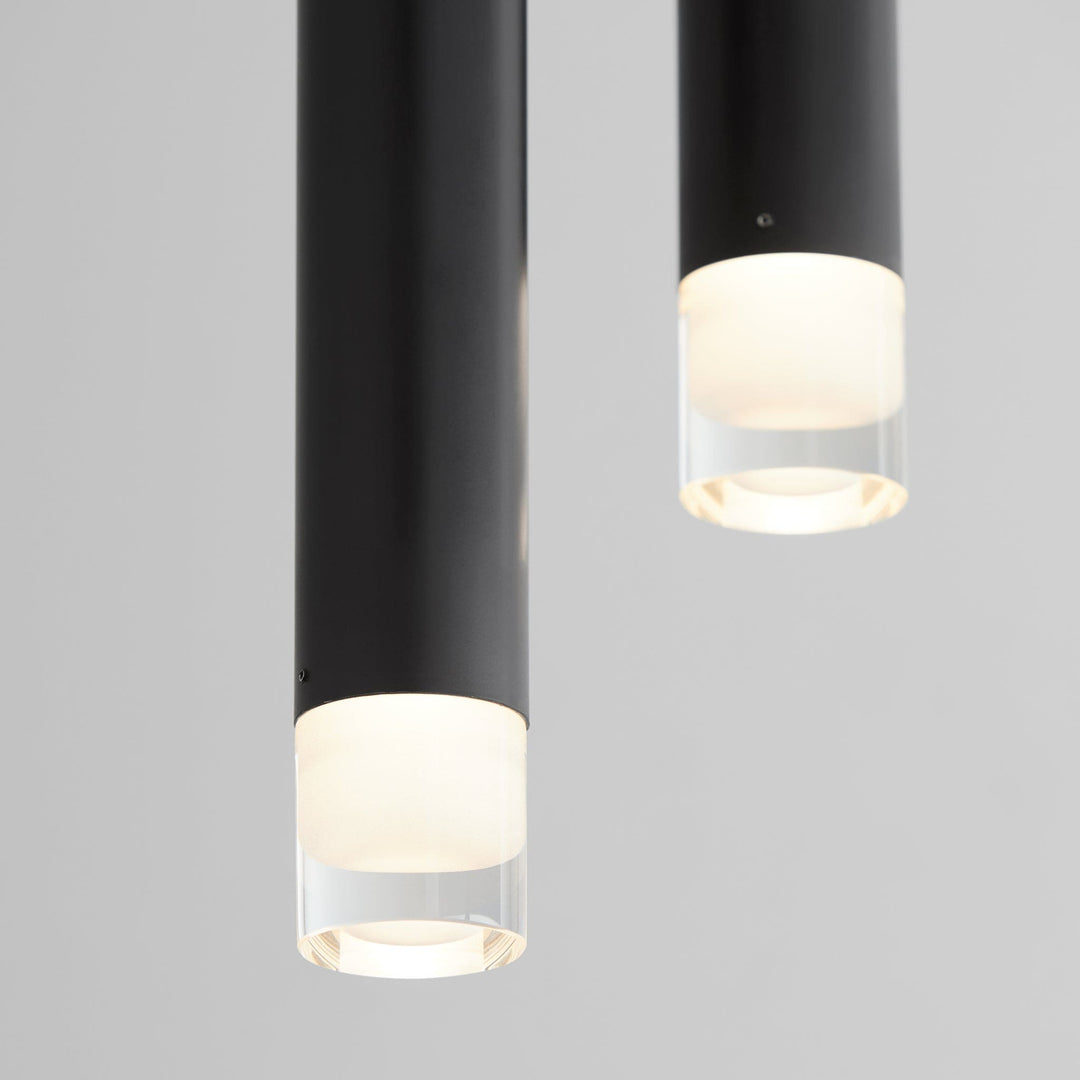 ALARUM Five Light CCT Pendant - Black