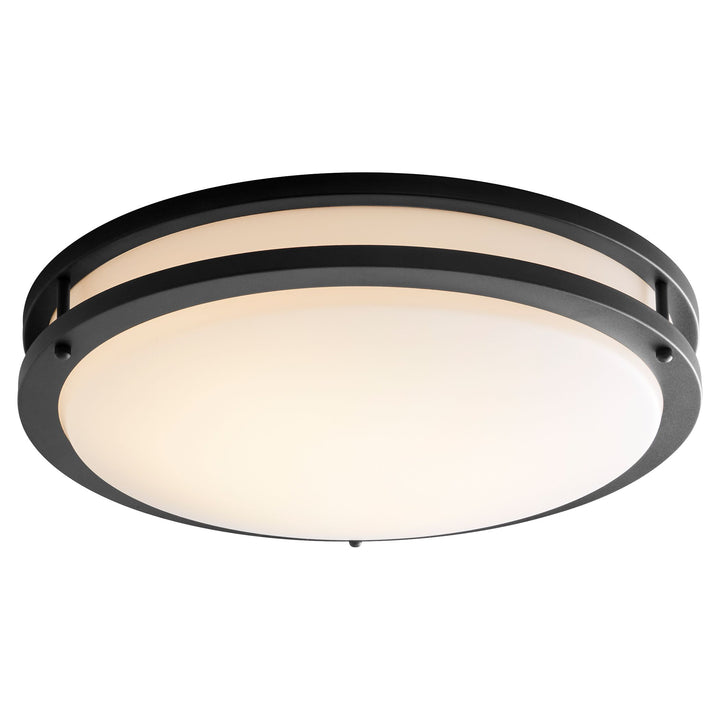 ORACLE 18" Two Light  Ceiling Mount -2700k- Black